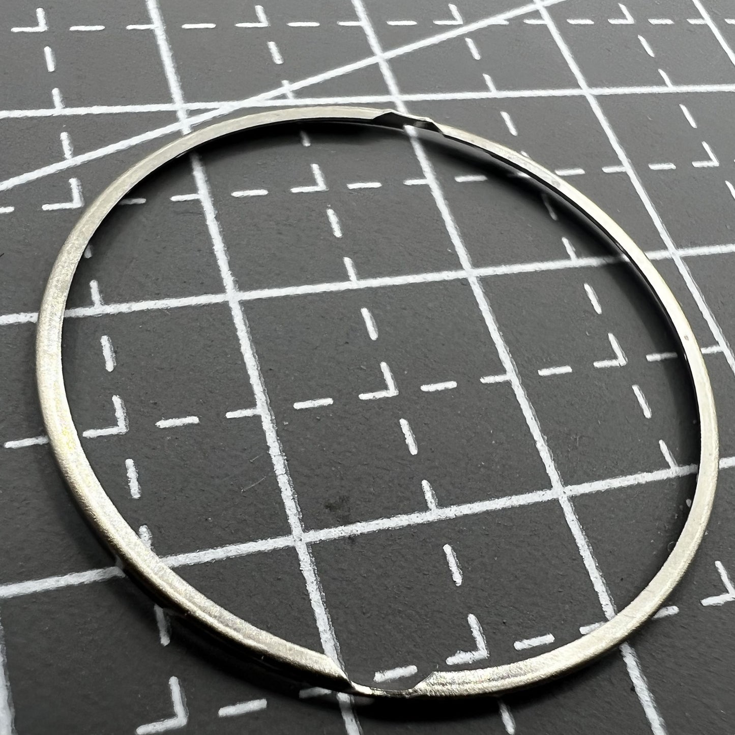 Watch Case Steel Movement Cushion Mount Spacer Ring for SW200/220 SW240 Movement
