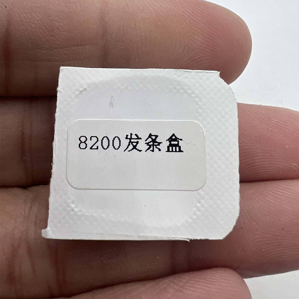 Silver barrel with complete mainspring for Miyota 8200 8215 watch movement, premium generic replacement.