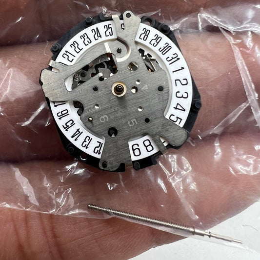 Japan Made Hattori Epson TMI VX16E watch quartz movement, precise timekeeping for watch repairs and assembly.