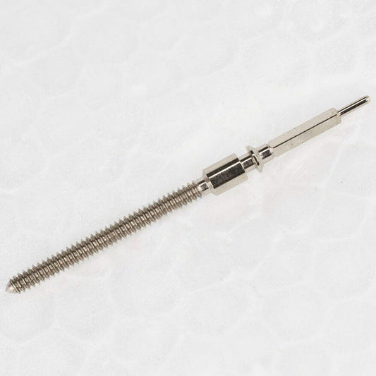 Swiss Made Original watch stem for ETA C01.211 movement, part #4107, durable replacement accessory.