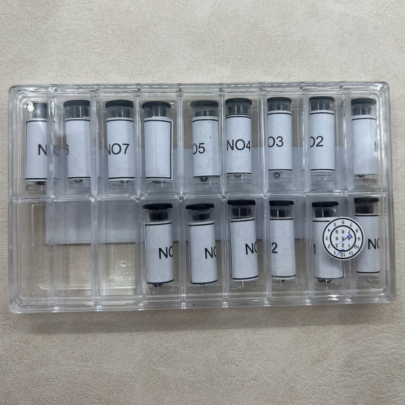 Glass Crystal Waterproof Mini O-ring by AR-607OFC10, durable gasket for watch crown water resistance and protection.