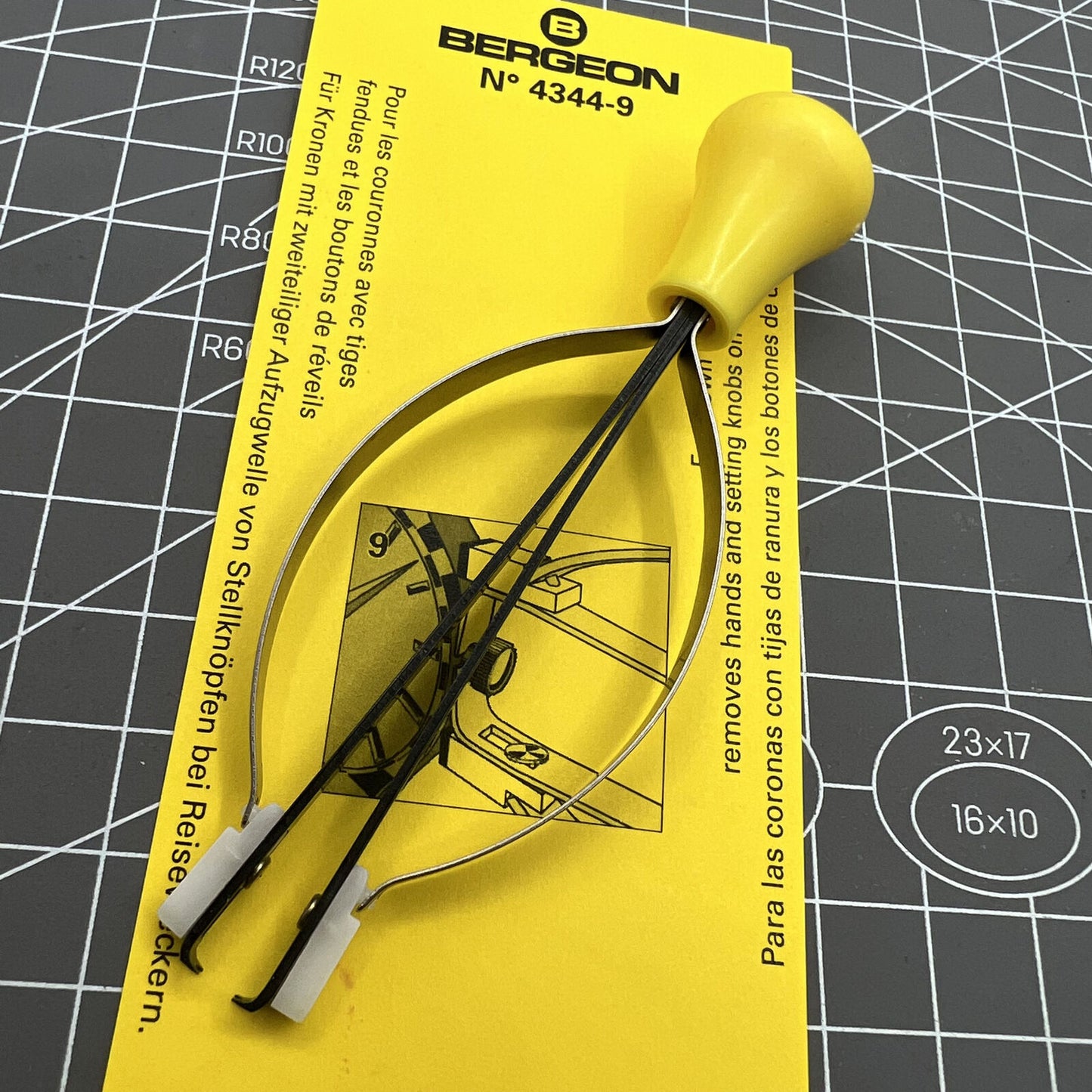 Bergeon 4344-9 Watch Crown Removing Tool For Split Stems Presto