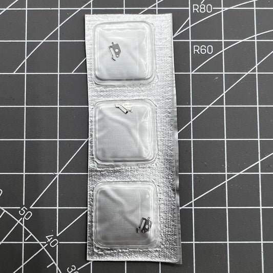 Silver Day Jumper watch accessory for ETA 2824 movement, compatible replacement part