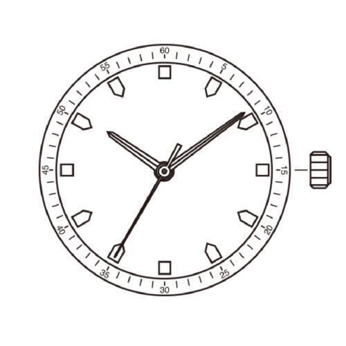 Miyota / Citizen 2035 Japan Quartz Movement