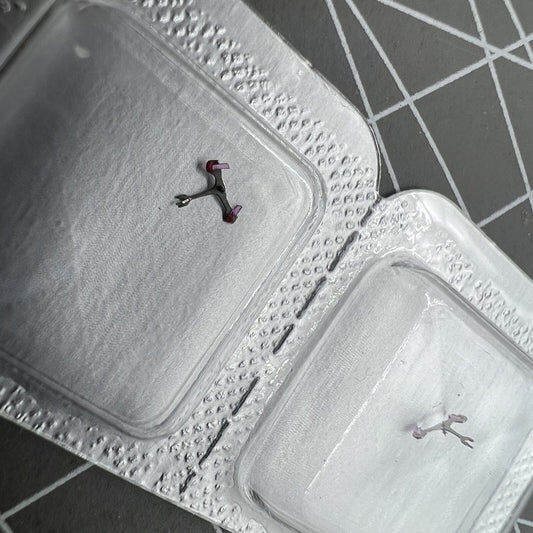 Pallet fork replacement part for Miyota 8200 watch movement, precision fit for repairs.