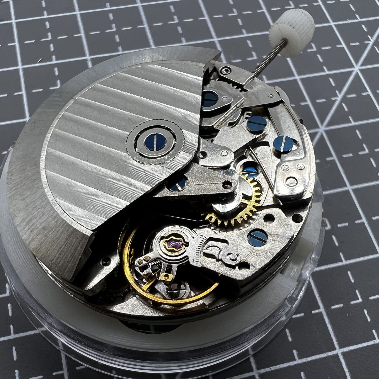 China 7750 Automatic Chronograph Movement Single Calendar ETA 7750 Configuration