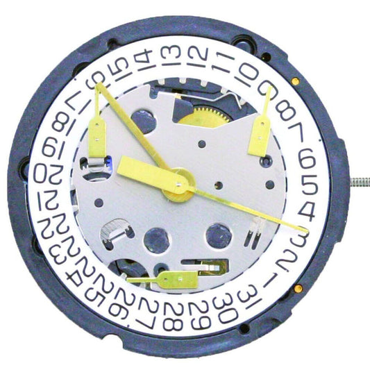 ETA G15.211 quartz watch movement with 3 hands and date function for precise timekeeping
