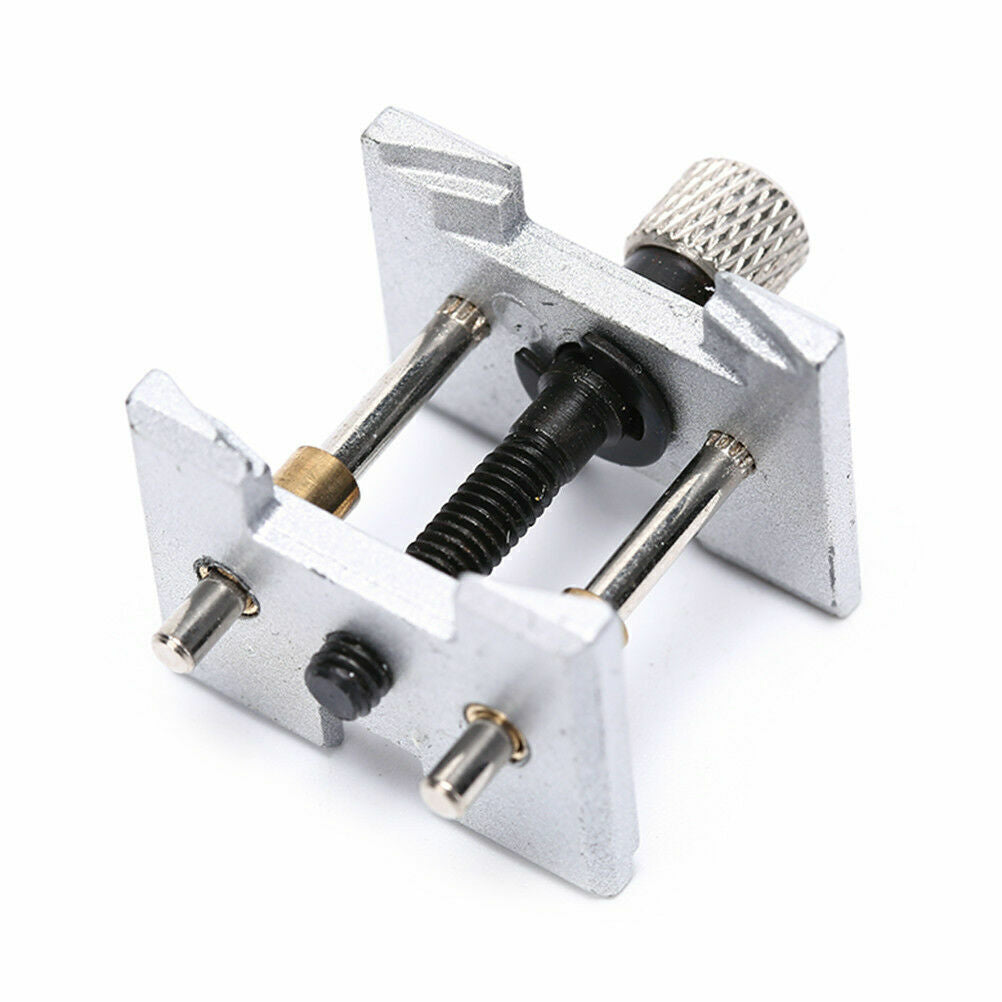 2pcs Movement Holder Watch Case Metal Watchmaker Clamp Repair Tool