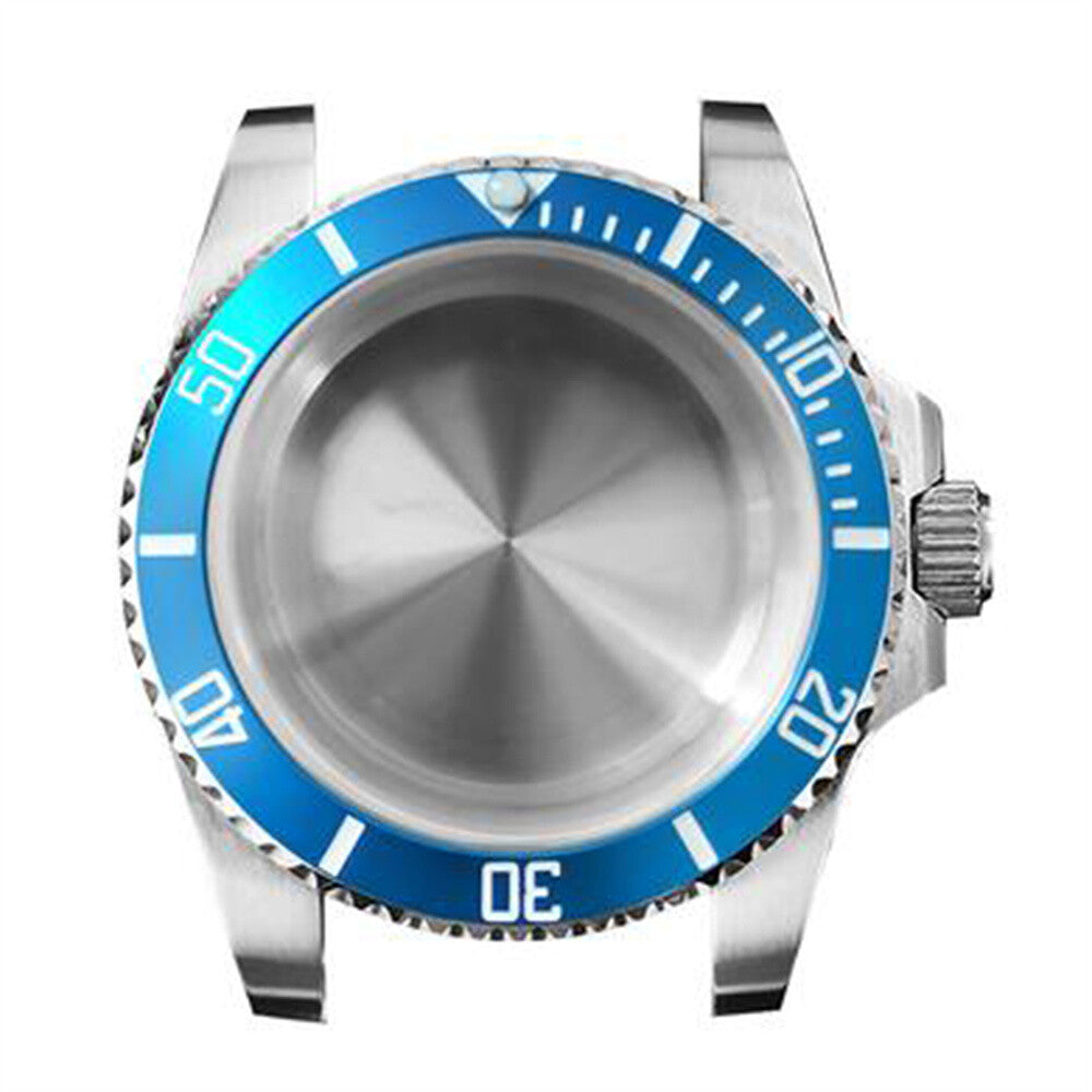 Boîtier de montre en verre saphir 40 mm, boîtier en acier inoxydable 316L pour NH35 NH36