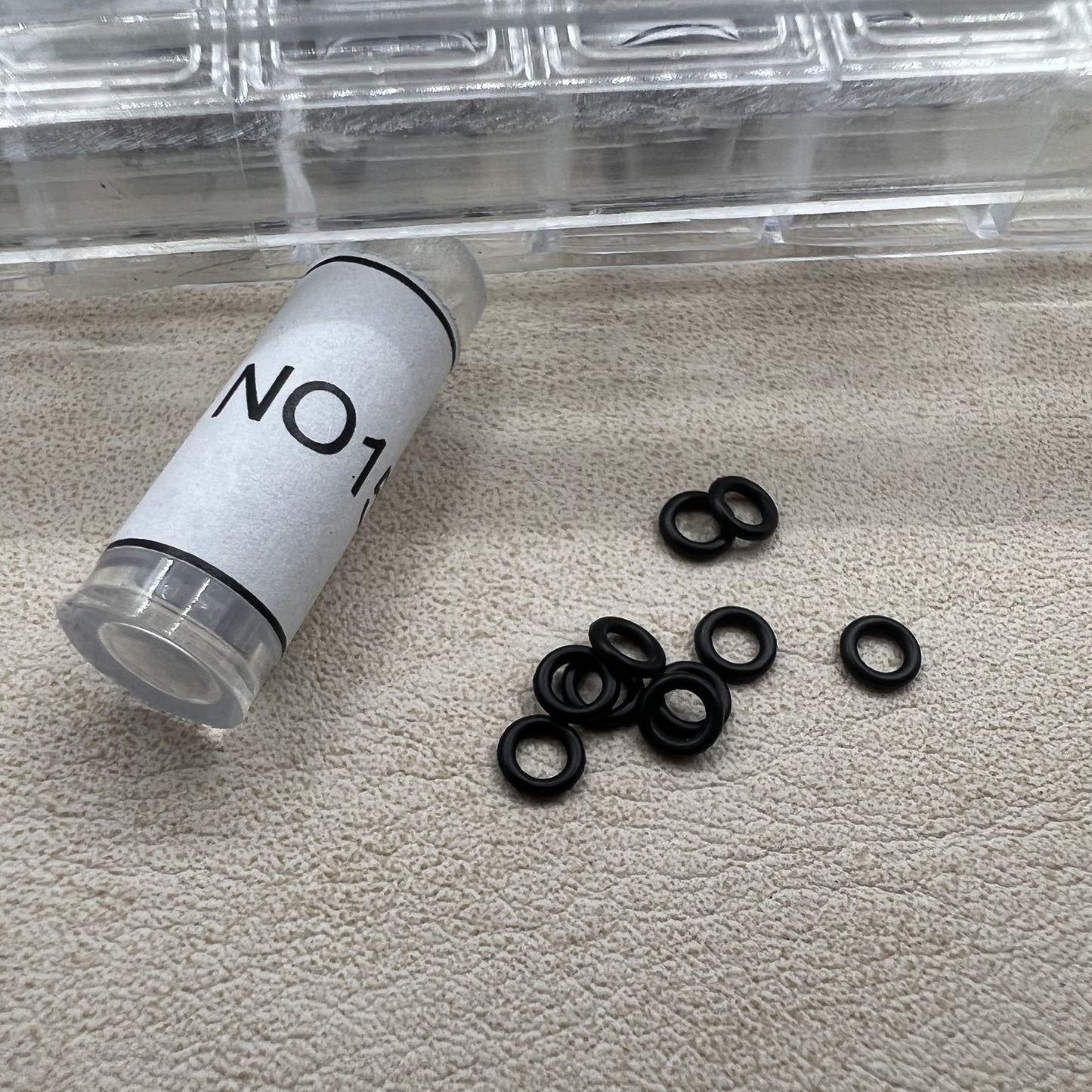 AR-607OFC10 Mini O-Ring Dichtungsset wasserdicht für Uhrenkrone Glas Kristall