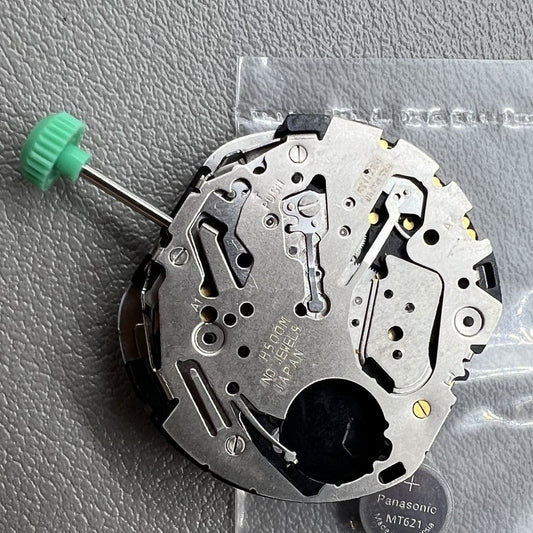 Citizen H500M watch accessory showcasing solar quartz Eco-Drive movement with small seconds feature.