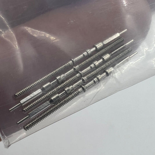 Watch winding stem for 7009 movement, high-quality spare part for precise time adjustment.