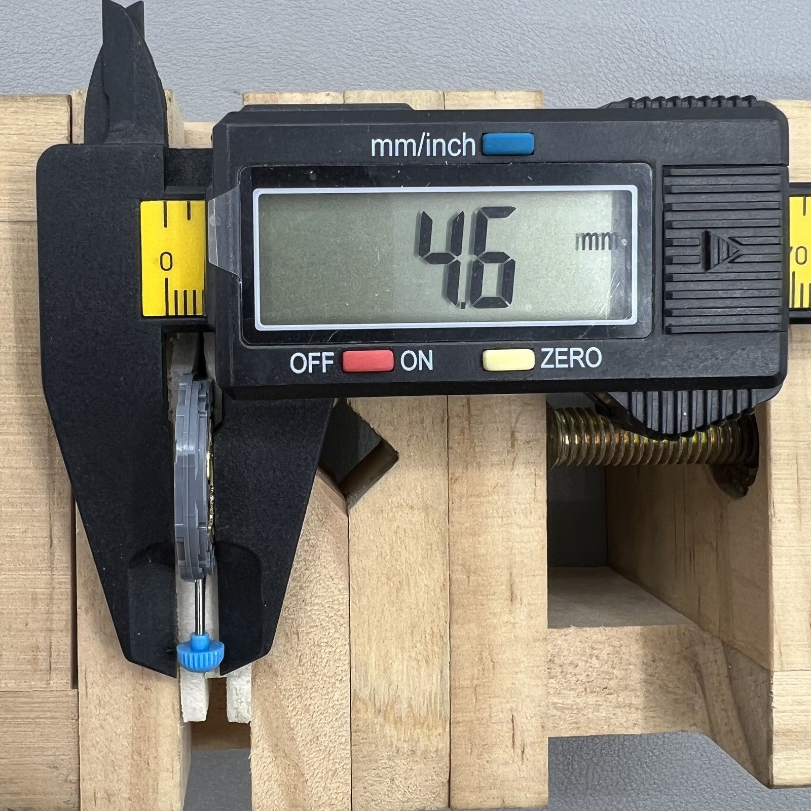 Miyota 6M12 quartz watch movement with date at 6, 3 hands for precise timekeeping by Japan brand.