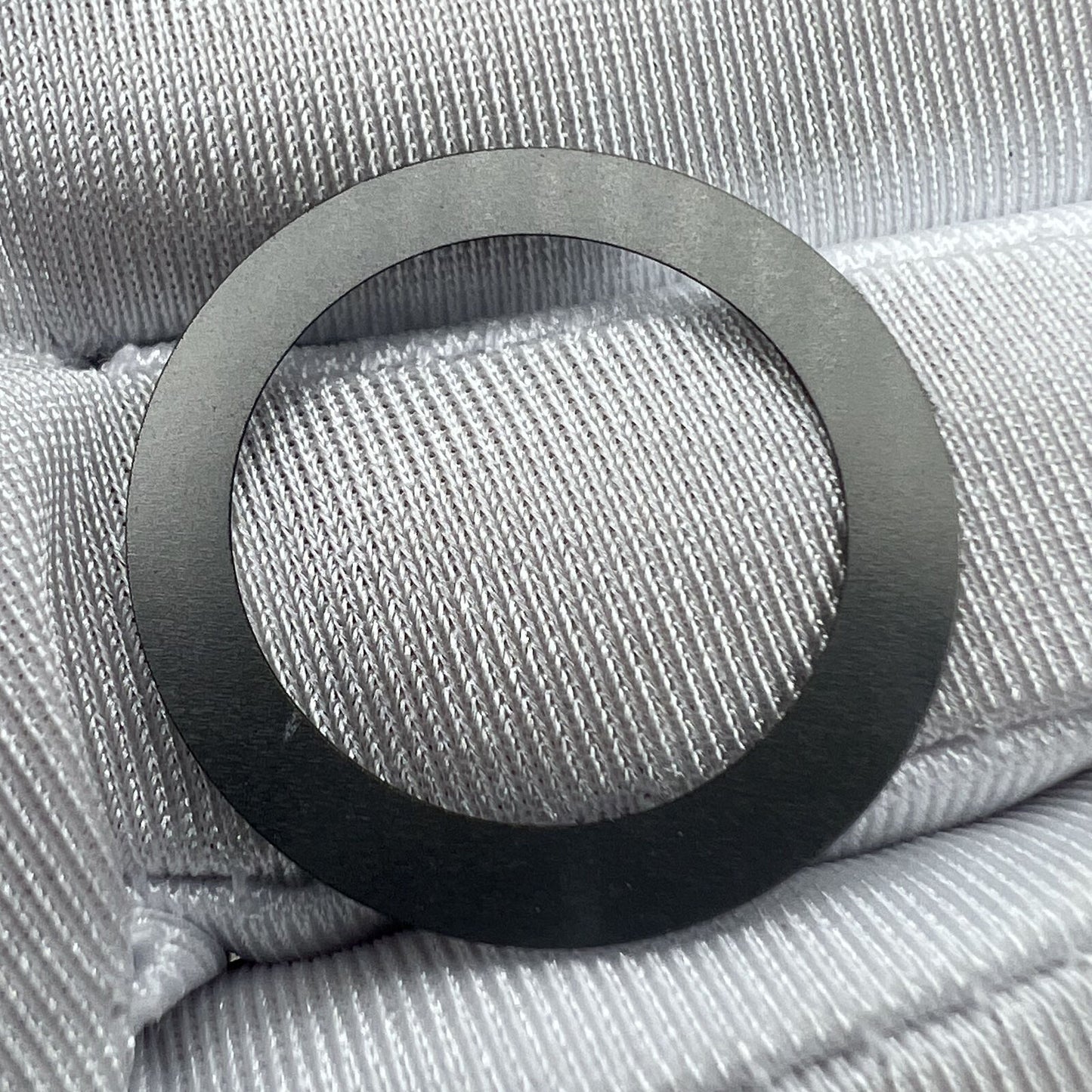Black date disk wheel for NH35/NH36 watch movement, precise date display at 3 or 6 o?clock position, Seiko compatible.