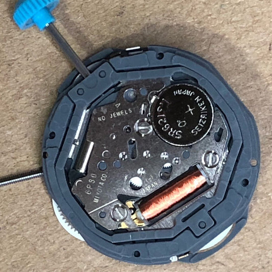 Miyota 6P80 quartz watch movement repair part, compatible replacement for model 6380, reliable timing mechanism.