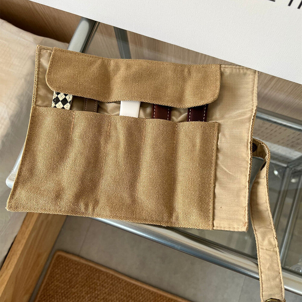 Nylon storage bag for Apple Watch bands, perfect for travel and organizing watch straps.
