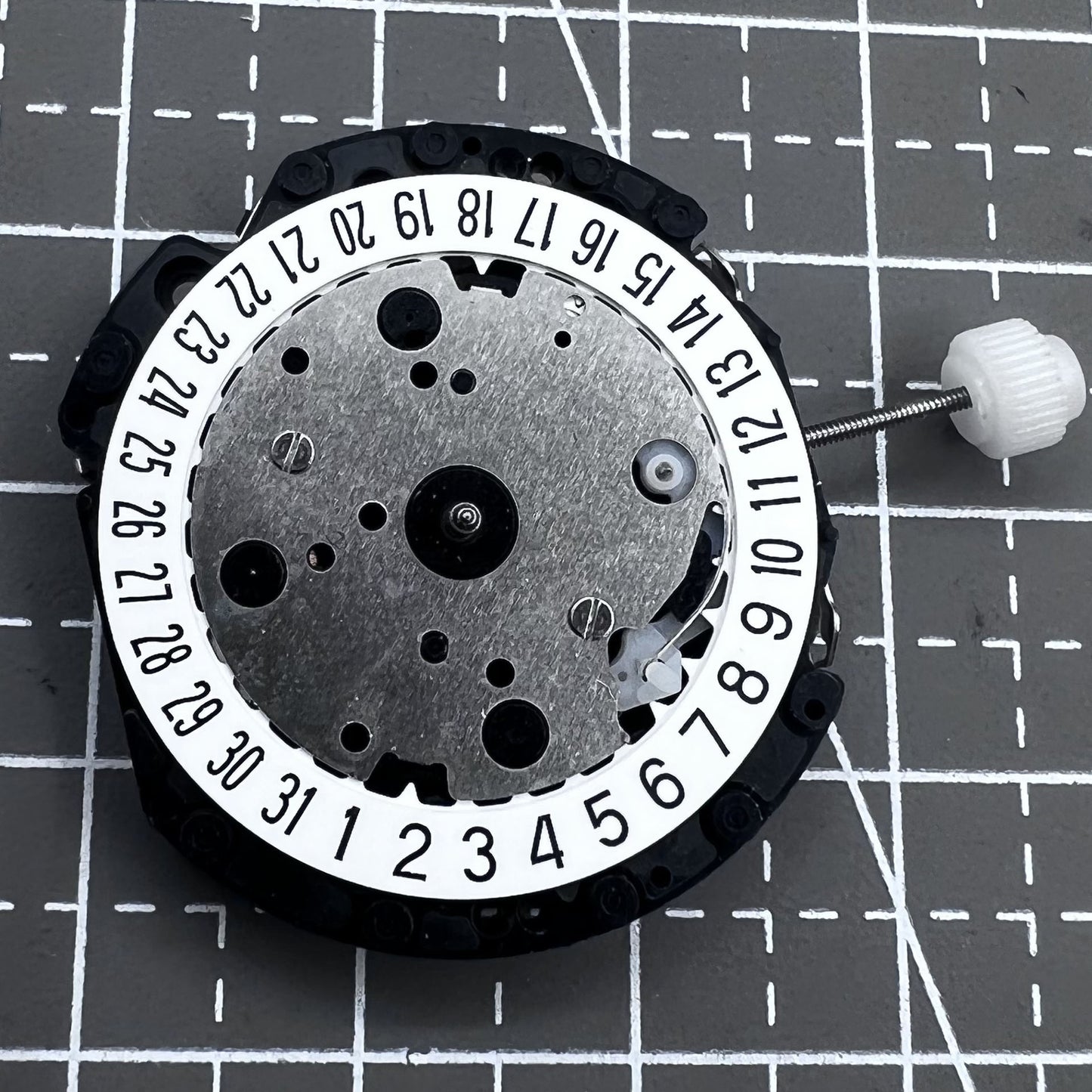 Japan Hattori Epson VD31 Uhr Quarzwerk Datum bei 6 Uhr bei Modell VD31A