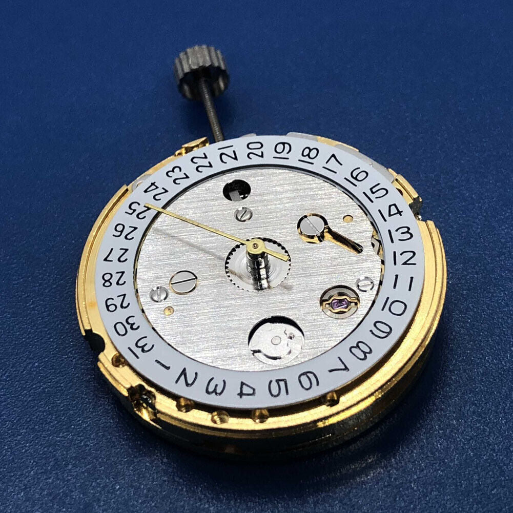 Mouvement mécanique automatique DG2813, 3 aiguilles, calendrier simple, évidé
