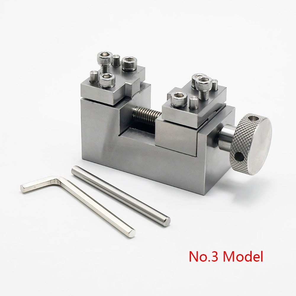 Rolex Submariner band adjustment tool for Oyster and Jubilee link resizing, precision accessory.