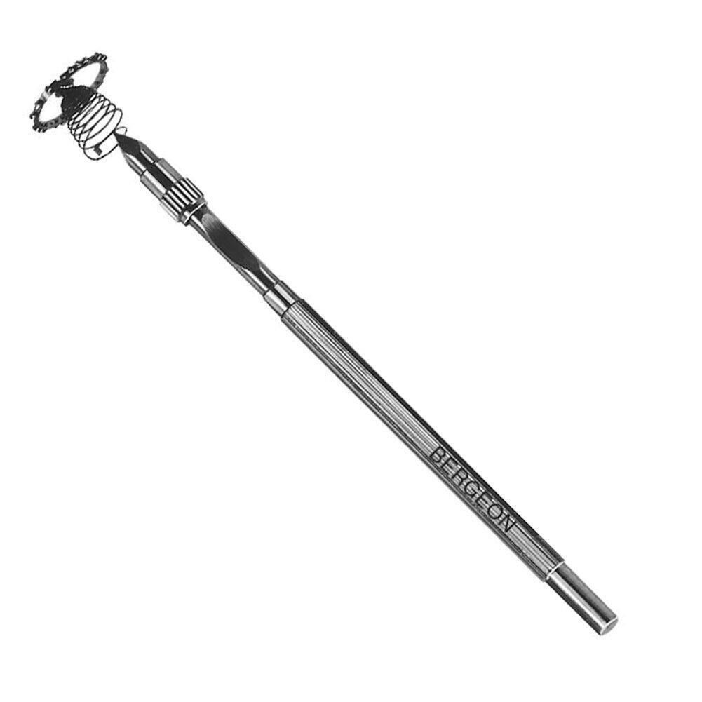 Bergeon 4072 Stiftschraubstock zum Halten von Spiralfedern 105 mm