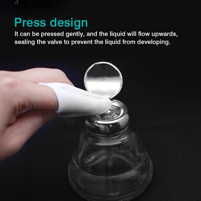150ml Press-type Glass Alcohol Bottle Anti-static Watch Phone Repair Tool