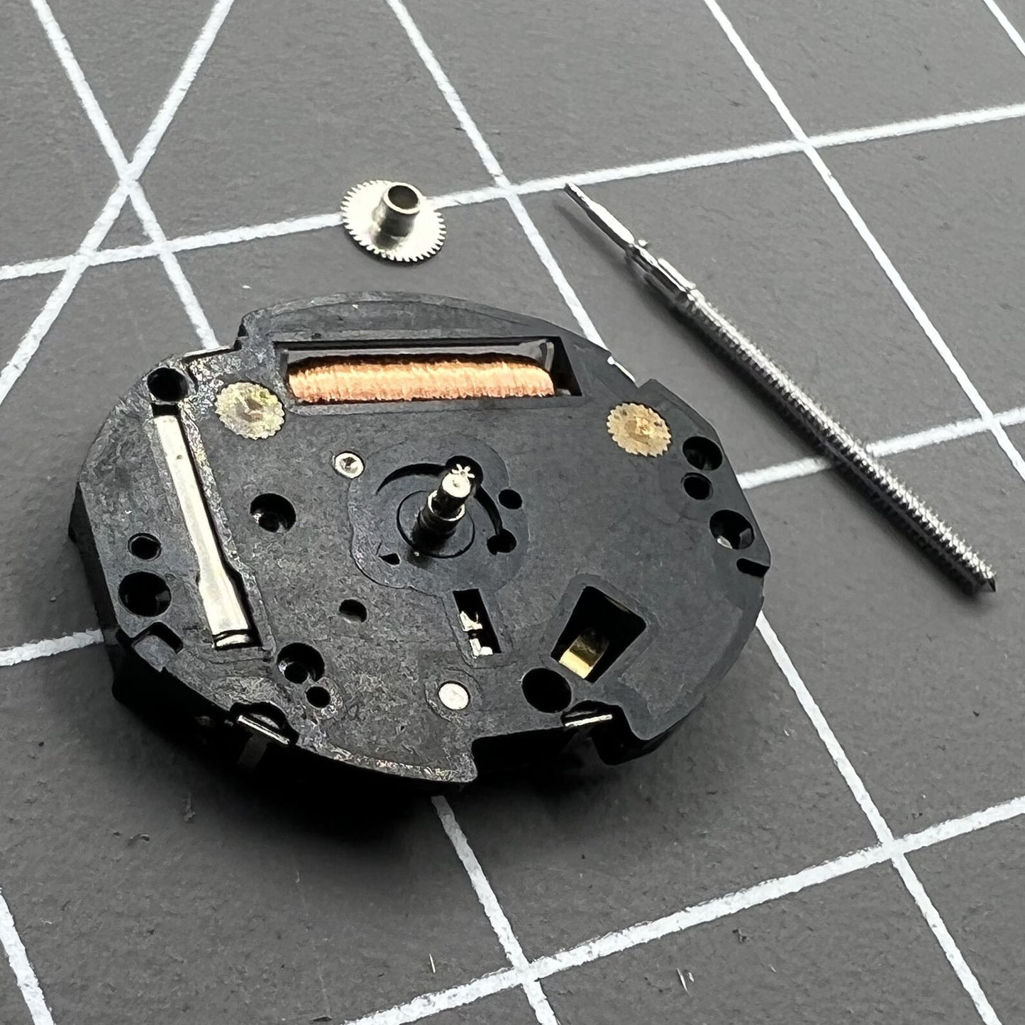 In Japan hergestellte Hattori Epson TMI VC10-Uhr mit Quarzwerk