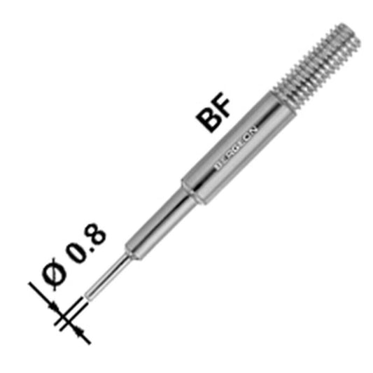 Bergeon 6767-BF stainless steel pointed end tip for spring bar tool, precise watch strap repair accessory