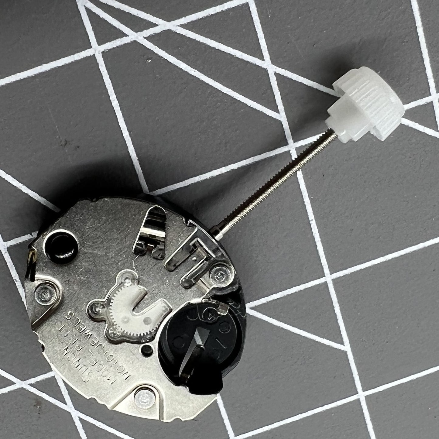 Mouvement à quartz Sunon PE11 à 3 aiguilles, 1 pièce, neuf