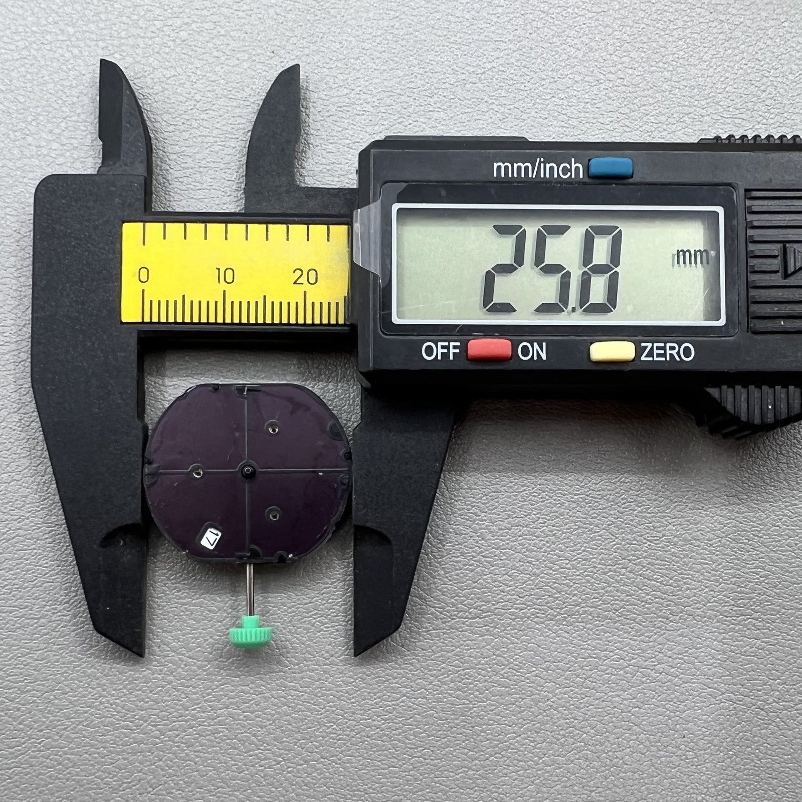 Citizen H500M watch accessory featuring solar-powered Eco-Drive movement with small seconds detail for precise timekeeping.