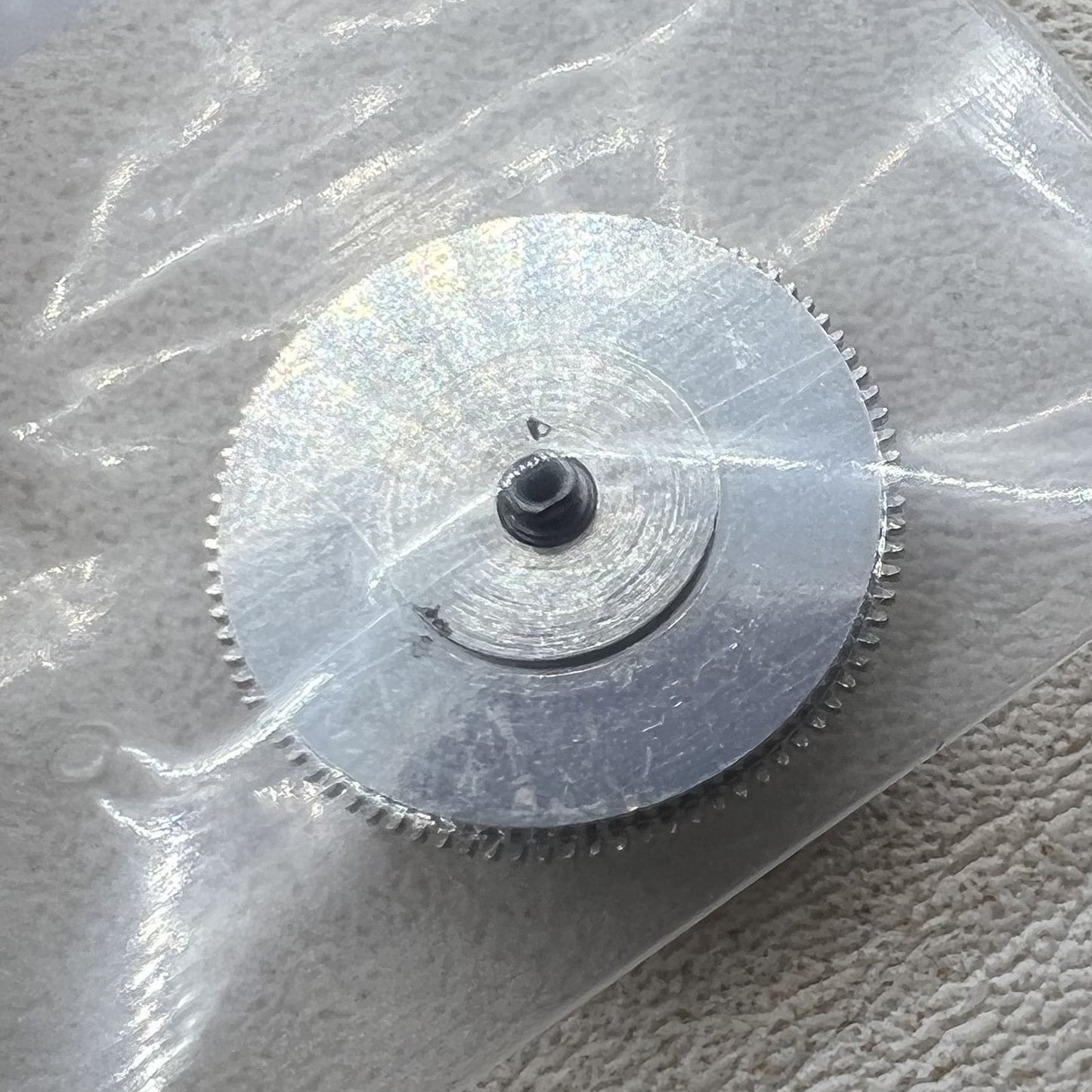 2 PIECES Silver Complete Barrel with Mainspring Fit for ST25 ST2555 ST250