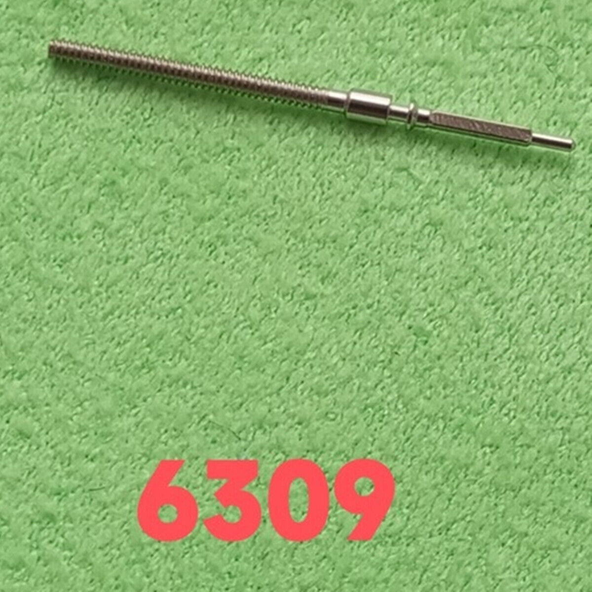 Movement Watch part with winding stems for 6309 movement, ideal for precise watch repairs and replacements.