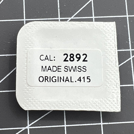 Ratchet wheel replacement for ETA 2892 movement, precision spare part for watch repair.