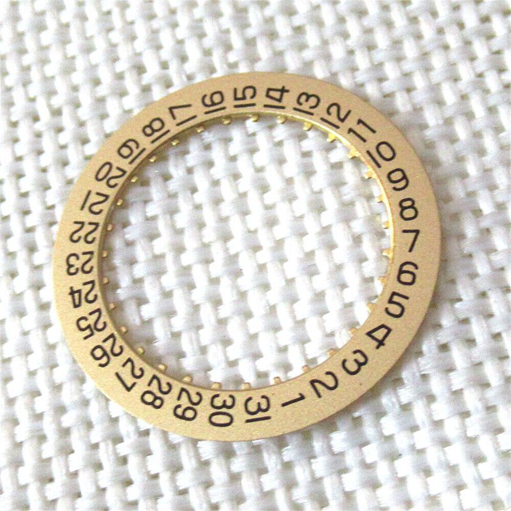Disque de date doré, roue de date générique adaptée au mouvement 2834 Date@3 #10