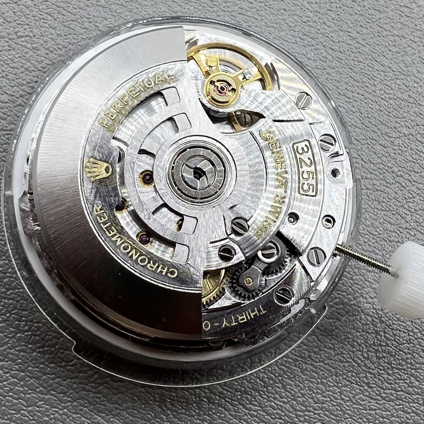 Ref.3255 Automatisches mechanisches Uhrwerk Breite Scheibe Doppelkalender