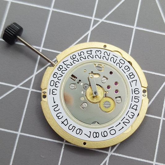Swiss Made Ronda 1005 Slimtech quartz watch movement for precise, slim watch accessory performance.