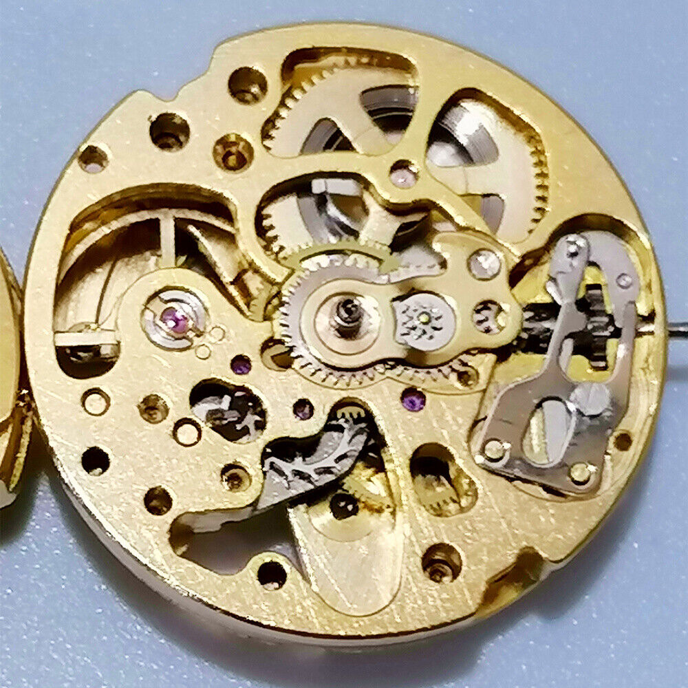 26,5mm Durchmesser 7120 Automatische Mechanische Uhr Bewegung Goldene Hohl