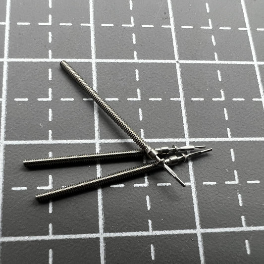Set of 5 AL20 watch winding stems for precise time adjustment and repair parts.