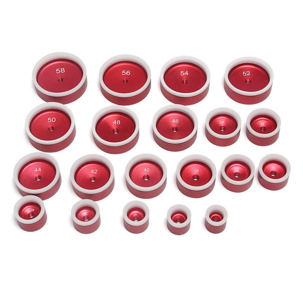 Profession Watch Tool 24 Sizes With Rubber Cover Metal Aluminum Mold