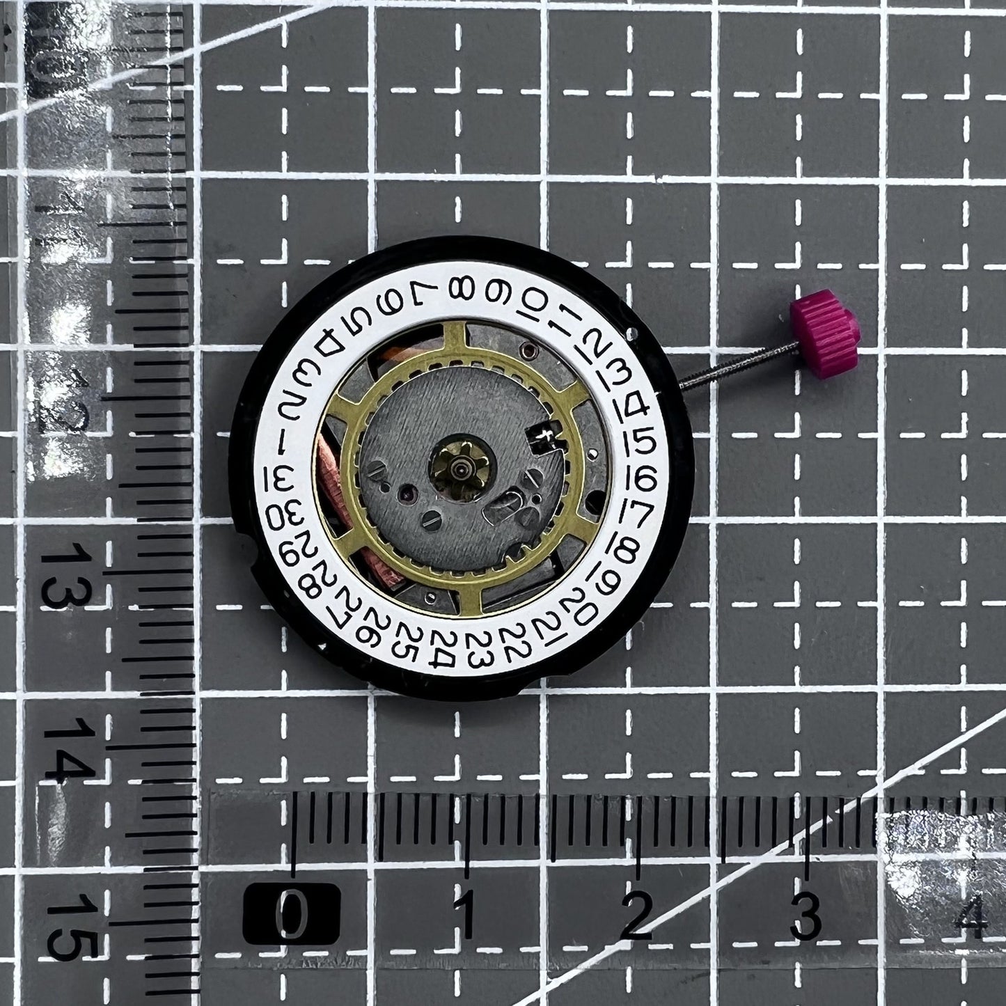 Montre suisse Ronda 315 Date à 3 mouvements à quartz Calendrier unique