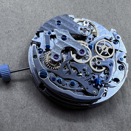 Tianjin Seagull ST1903 manual mechanical movement with 24-hour display, precision watch accessory.