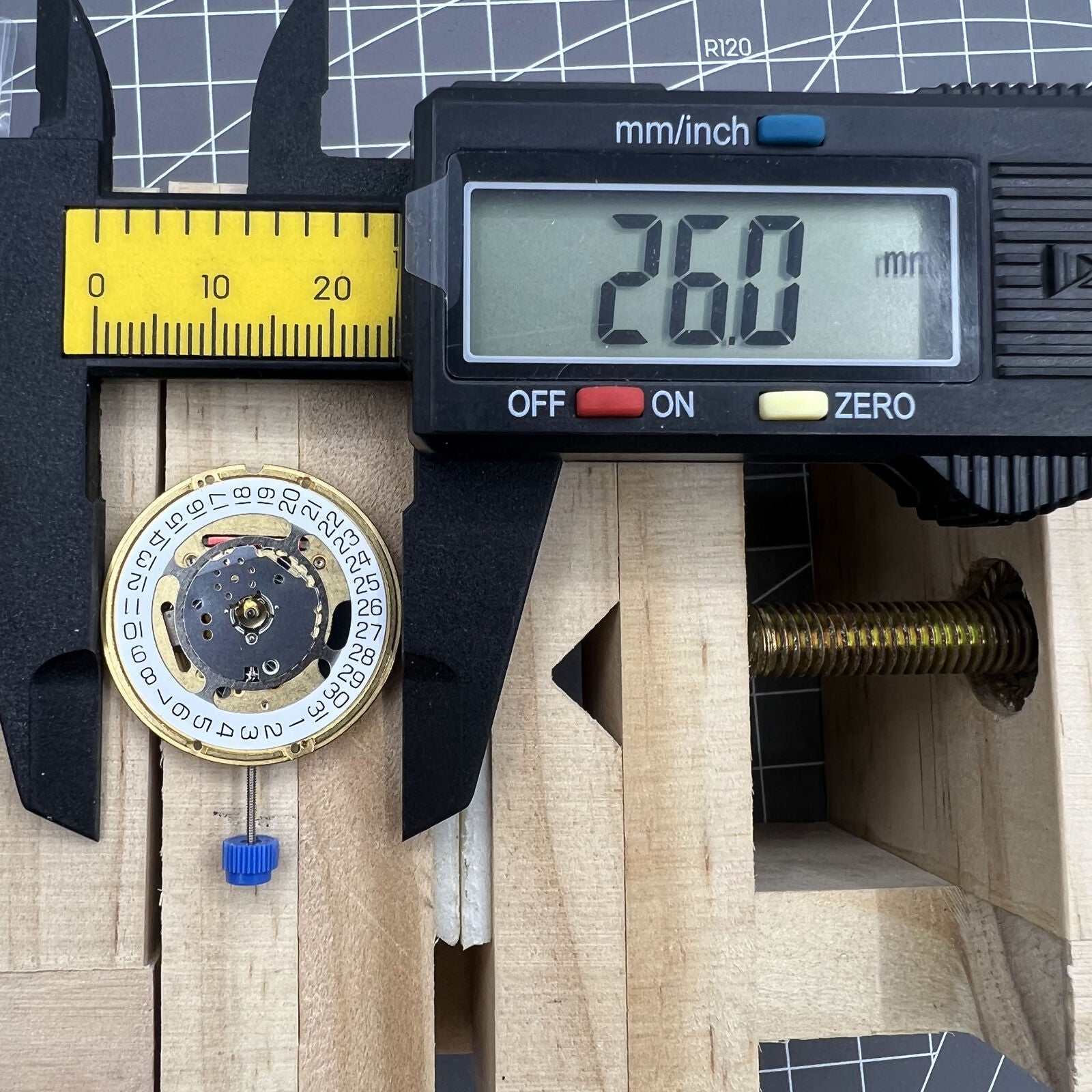 ETA F06.412 quartz watch movement by ETA, high-precision replacement part for 955.112 models.