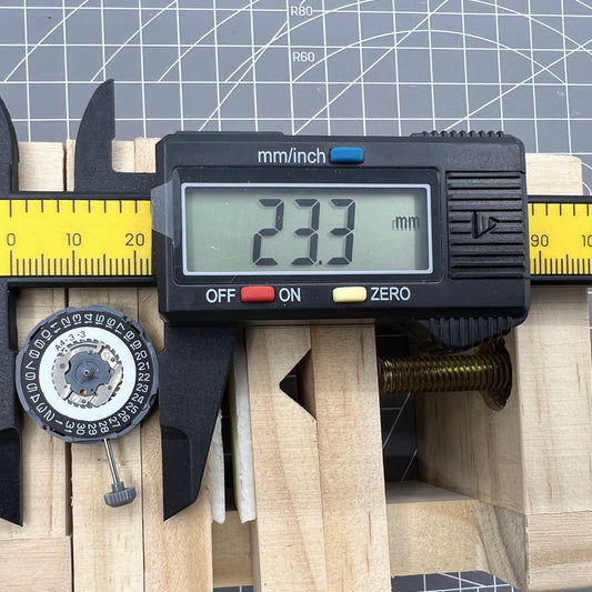 Miyota 6L76 black disk quartz watch movement, brand wholesale spare part for repair