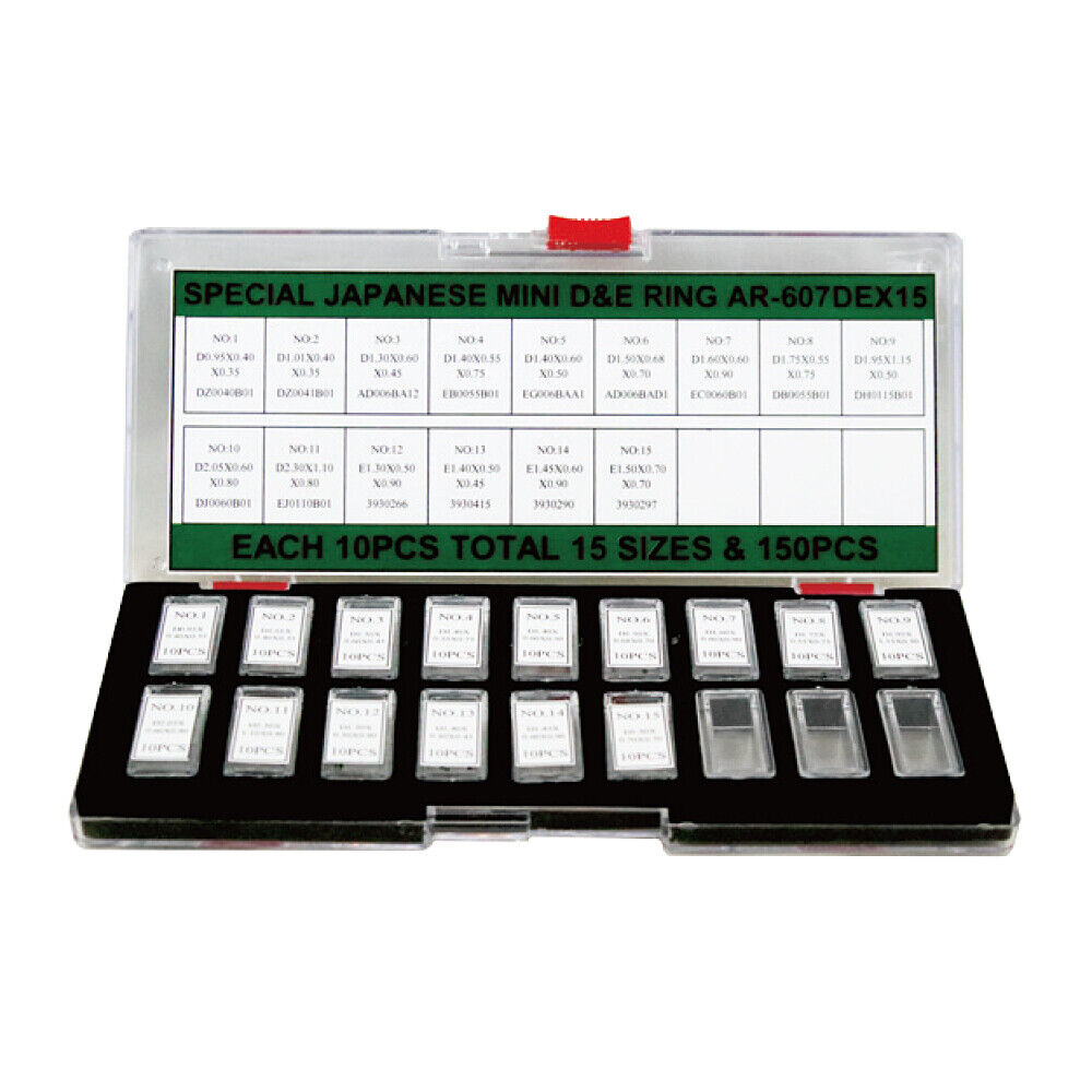 Japan Special Glass Crystal waterproof mini D&E ring for watch crown seal gasket by D&E, durable and precise.