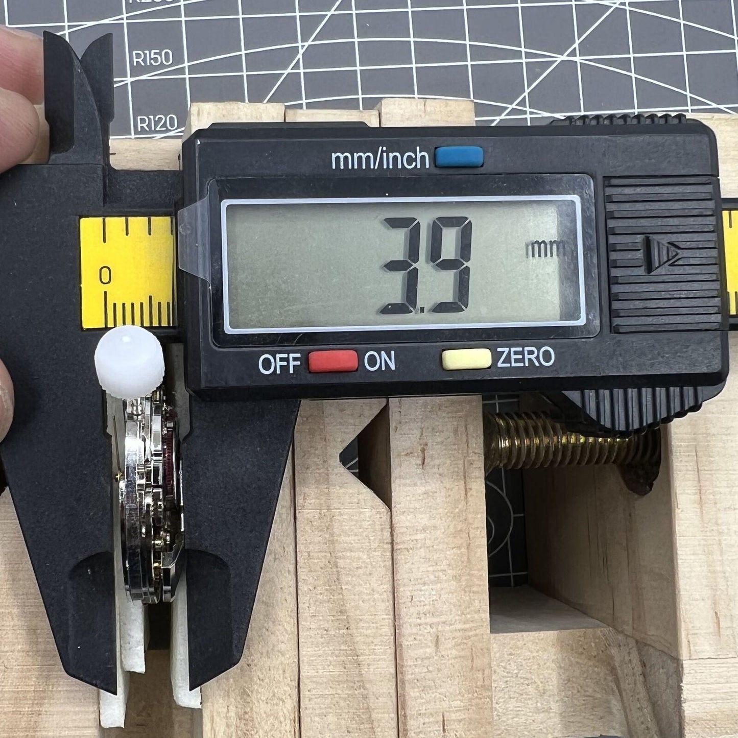 SA 3130 Mechanisches Automatikwerk Blaues Uhrwerk mit Unruhfeder