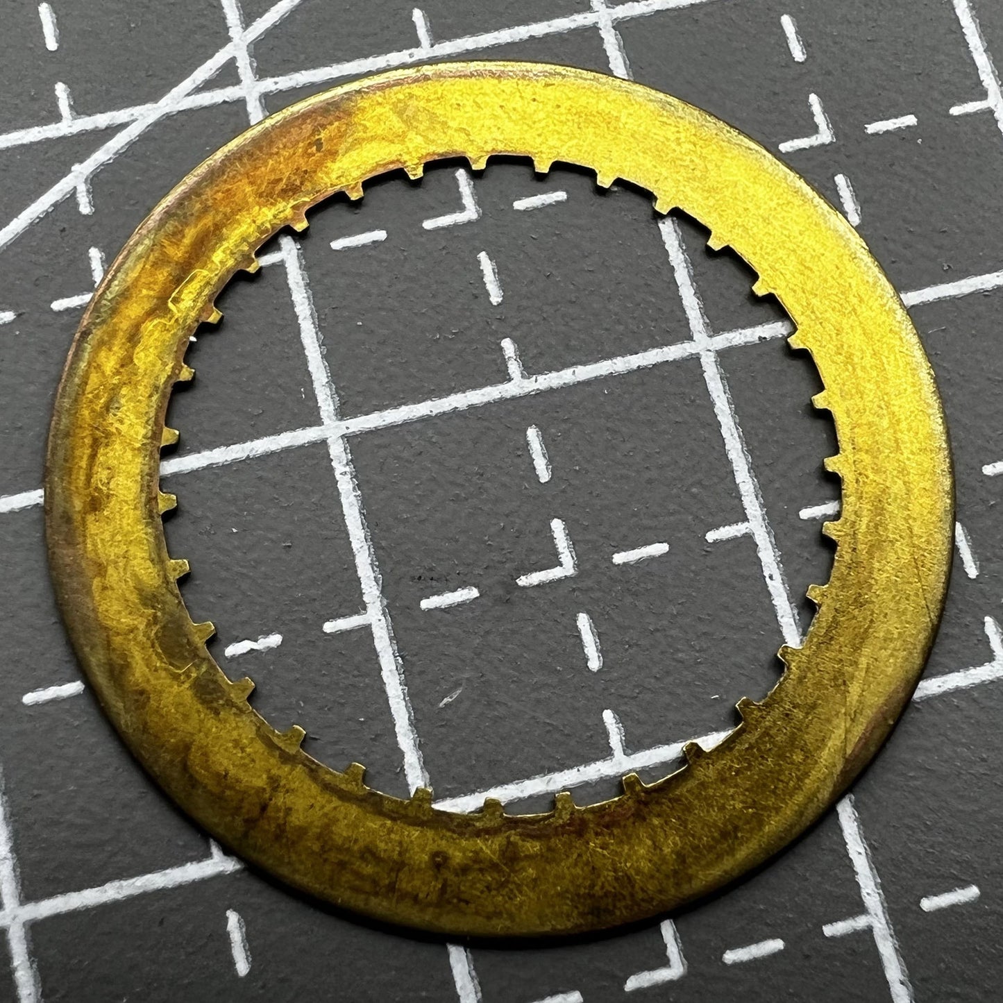 Generic Date@3 Golden Date Disk Wheel Date Wheel for Movement 2824-2 2892