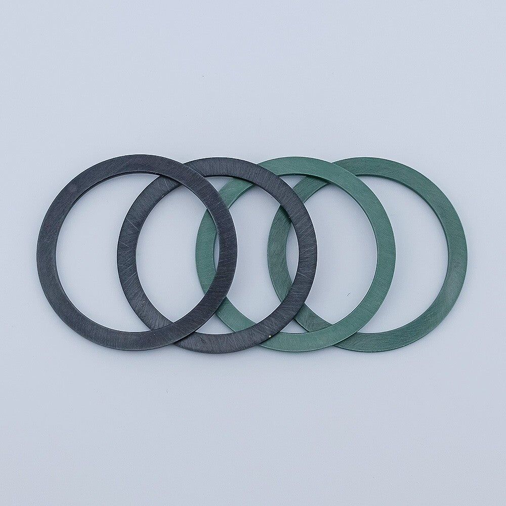 33,65*27,3mm Flache Keramik Uhr Lünette Einsätze Uhr Zubehör für Frauen SUB