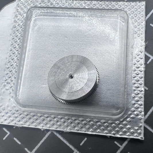 Complete Barrel with Mainspring for ETA 2000-1 movement, precision watch part