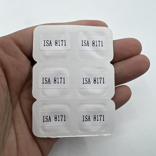 Replacement watch winding stem for ISA 8171 8161 movement, durable and precise fit for repairs.