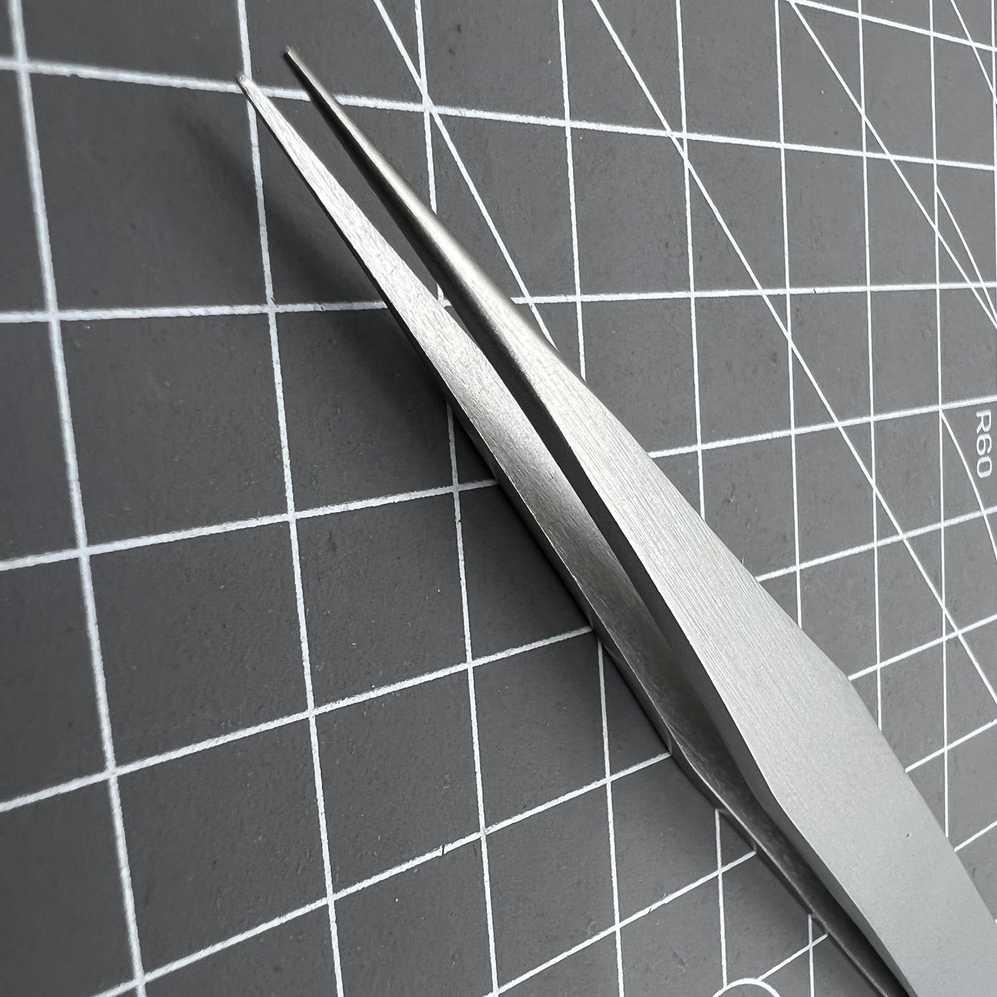 Pince à épiler antimagnétique Swiss Bergeon 7024-AA, taille 125 mm