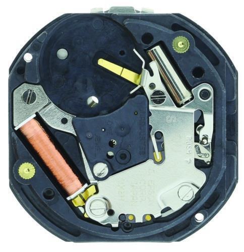 Hattori Epson TMI VX3H quartz watch movement from Japan, precise and reliable timekeeping part.